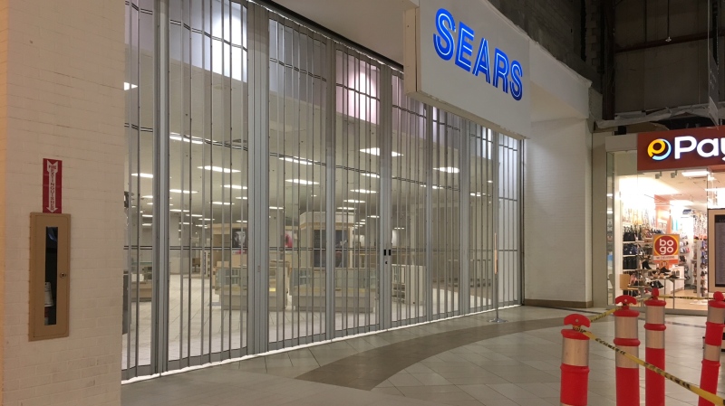 Sears at Devonshire Mall in Windsor, Ont., on Jan. 24, 2018. (Melanie Borrelli / CTV Windsor)