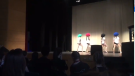 Some are outraged by this performance done by students from Eastview Secondary School called "Black Dance Evolution."  (Rhiannon Hoover/ Twitter)
