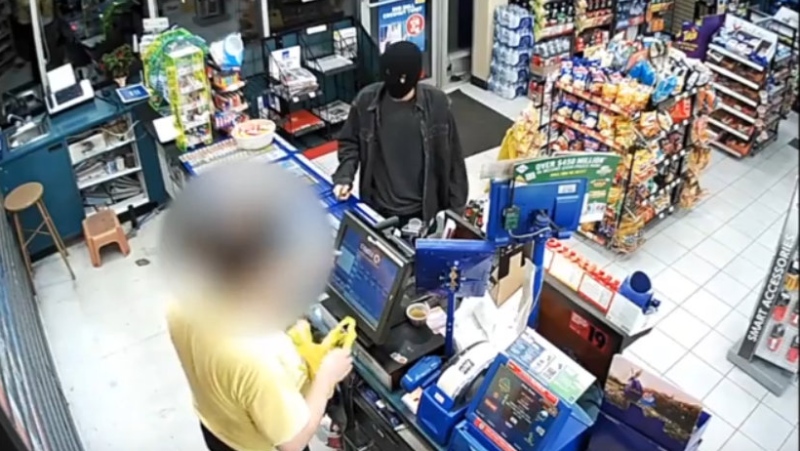 Windsor police are looking for a suspect after a convenience store robbery. (Courtesy Windsor police)