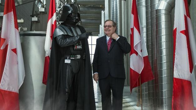 Darth Vader meets Guy Berthiaume