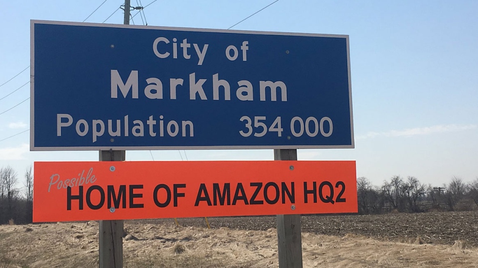 Markham's bid for Amazon HQ2