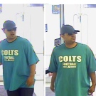 Ottawa police are on the hunt for this man in connection with a bank robbery on Bank Street, Wednesday, June 3, 2009.