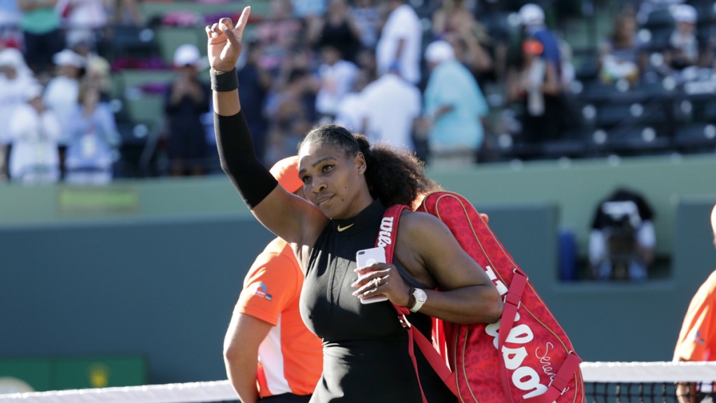 Serena Williams at the Miami Open