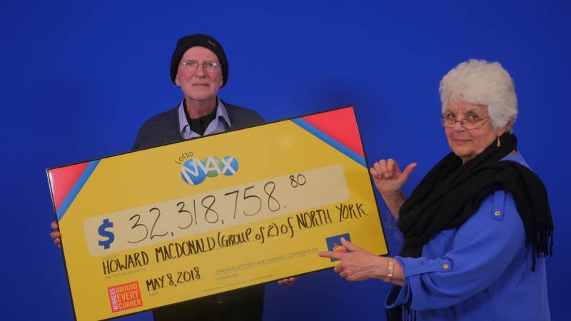 Howard MacDonald and Susan Boddington won the $32 million jackpot. 