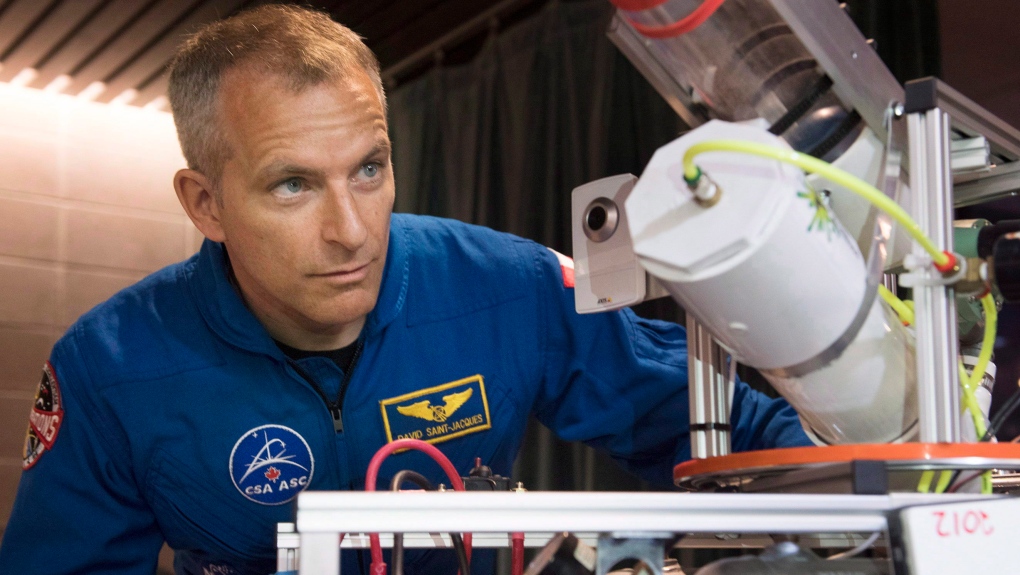 Astronaut David Saint-Jacques