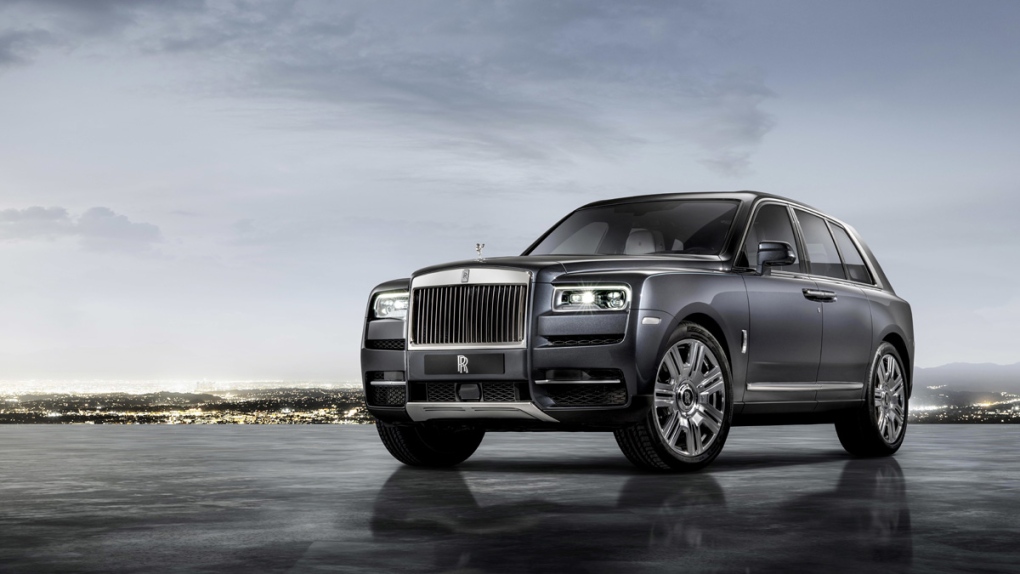 Rolls-Royce unveils SUV with US$325K price tag