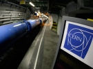 The LHC (large hadron collider) in its tunnel at CERN (European particle physics laboratory) near Geneva, Switzerland. (AP / Keystone, Martial Trezzini)