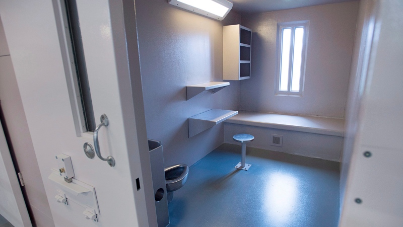 The interior of a cell is seen during a media tour of renovations at the Central Nova Scotia Correctional Facility in Dartmouth on Tuesday, May 15, 2018.  (THE CANADIAN PRESS/Andrew Vaughan)