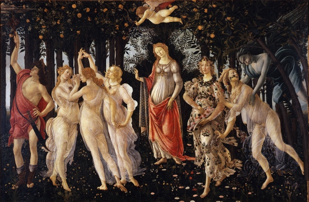 Botticelli's Primavera (Public Domain)