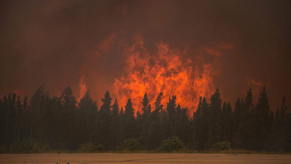 Saskatchewan wildfire