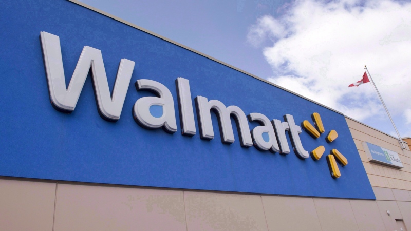 Signage at a Walmart store is seen on Tuesday, May 3, 2016. (THE CANADIAN PRESS/Ryan Remiorz)