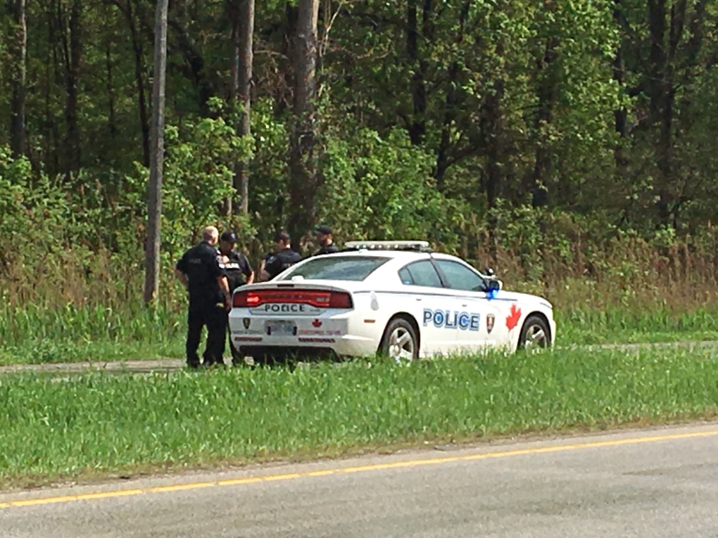 Windsor police have closed Ojibway Parkway 