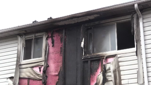 Townhouse has significant damage after fire