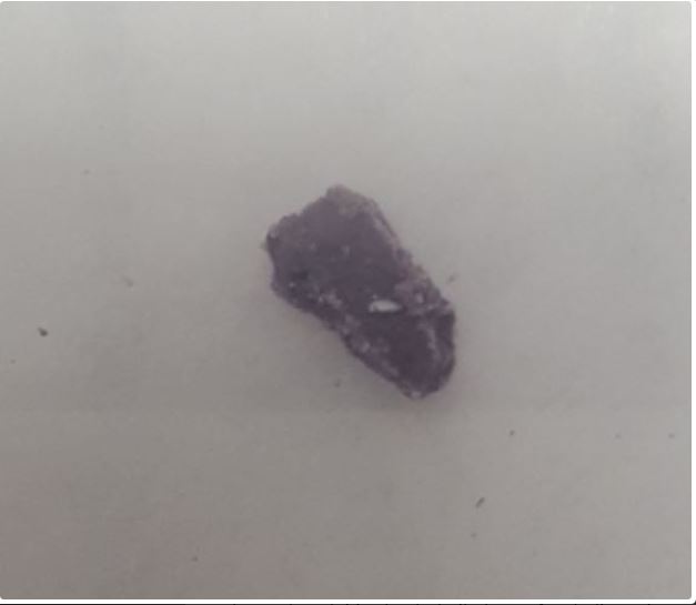 Substance believed to be purple fentanyl