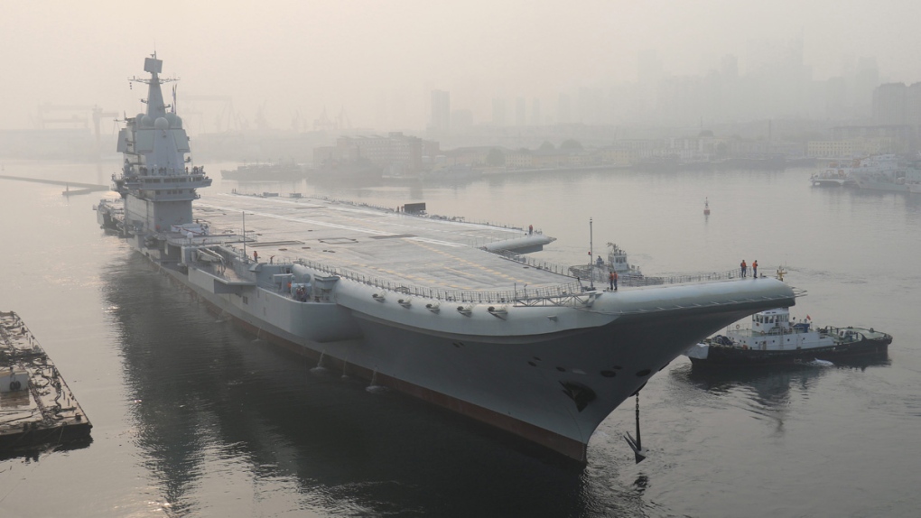 China's indigenous aircraft carrier