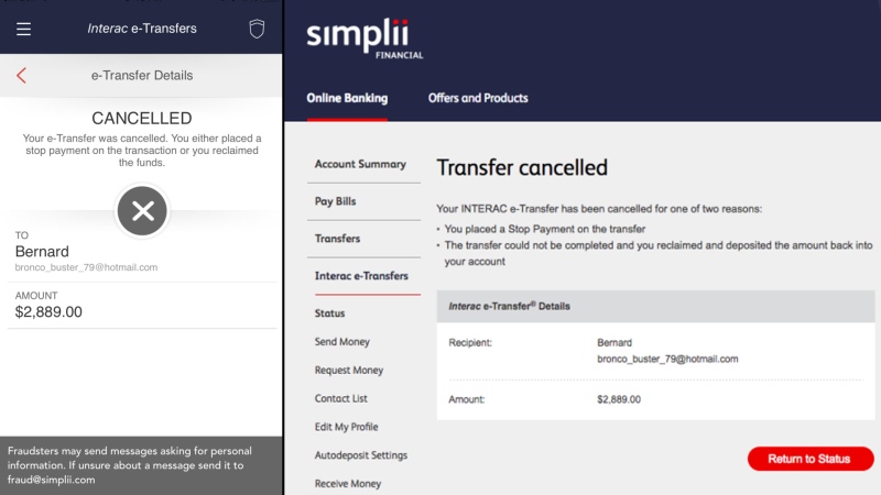Jennifer Gaudet is one of an estimated 40,000 Simplii clients whose bank account information may have been compromised in an alleged data breach.