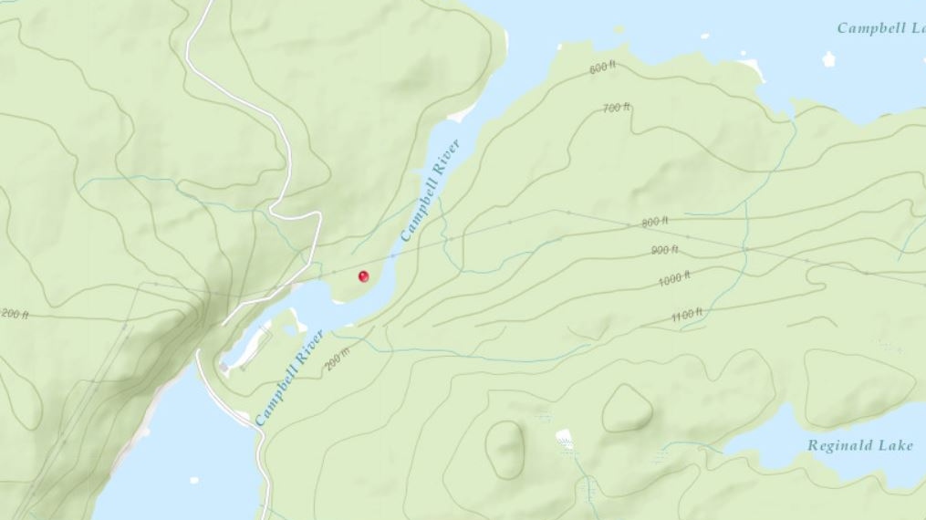 map wildfire campbell river