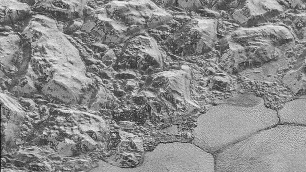 Pluto's Sputnik Planitia ice plain