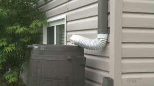Rain barrels can divert water from sewage system