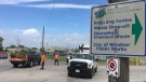 People being turned away from the Windsor public drop off site after a substance was discovered in the chemical waste depot on June 1, 2018. ( Chris Campbell / CTV Windsor )