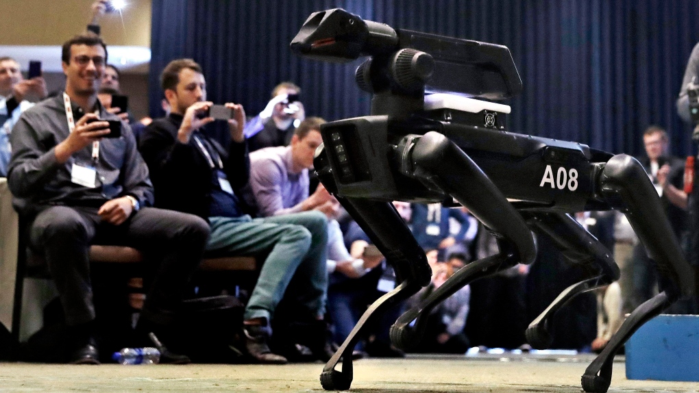 Boston Dynamics SpotMini robot