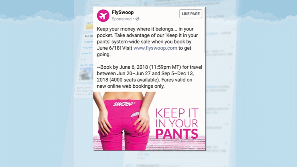 United Airlines Wear your Pants outdside Advert. Belonging перевод на русский