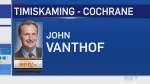 John Vanthof wins the seat in Timiskaming-Cochrane