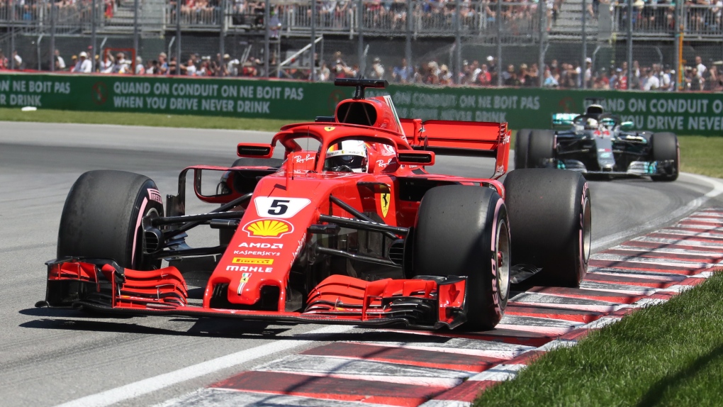 Ferrari driver Sebastian Vettel 