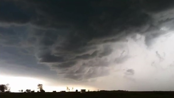 Tornado warning issued for parts of southeast Saskatchewan.
