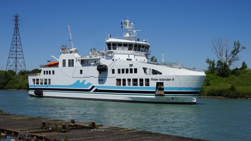 The new Pelee Islander II. (Courtesy Pelee Island Ferry / Twitter)