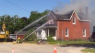 Gorrie house fire on June 15, 2018 (Scott Miller)