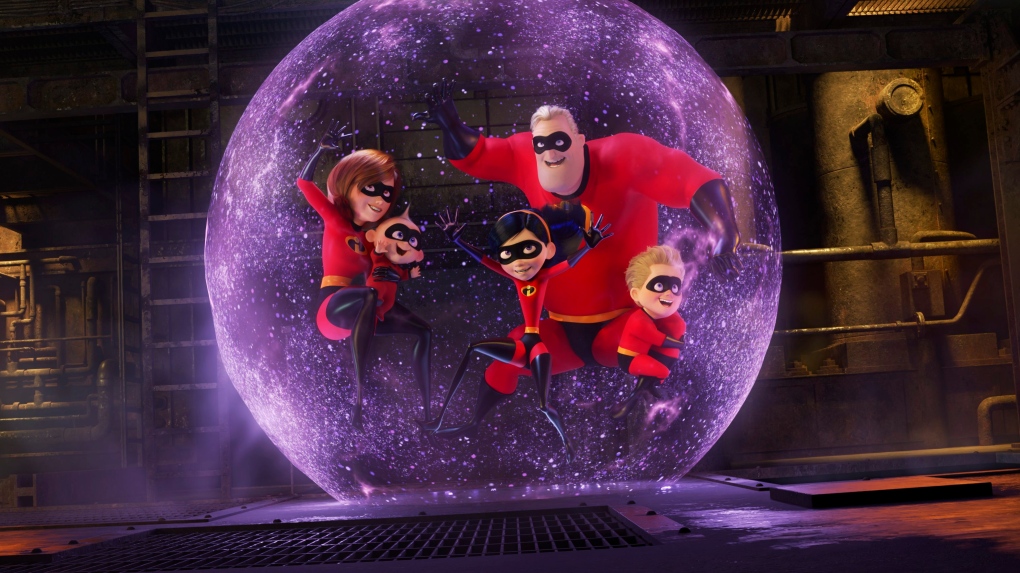 A scene from "Incredibles 2"
