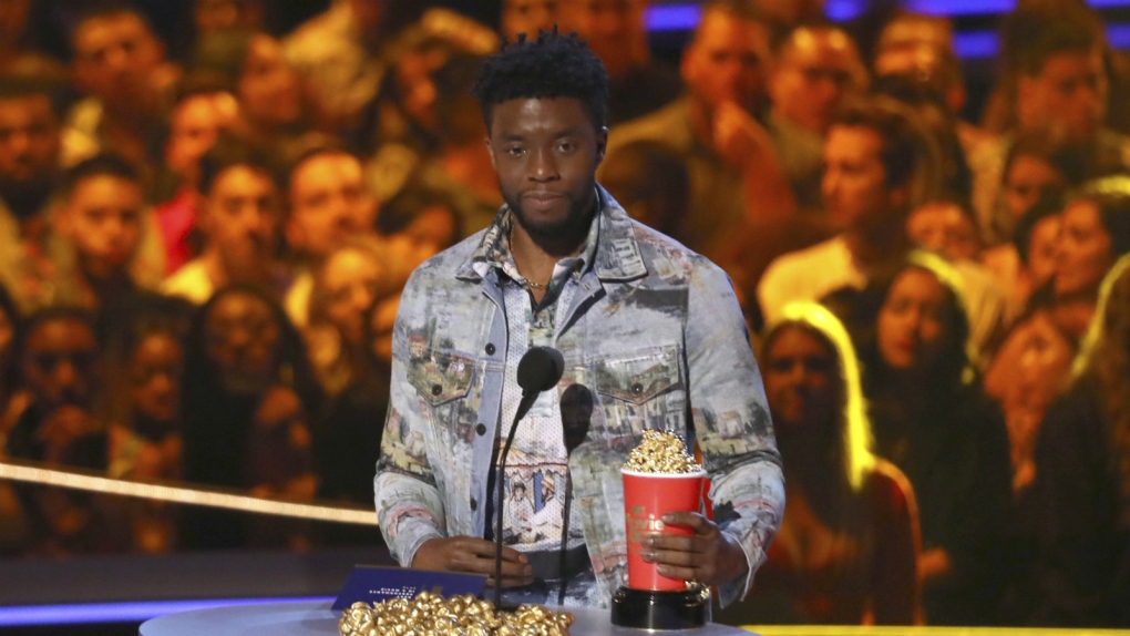 Chadwick Boseman wins MTV award