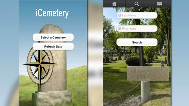 Cemetery app
