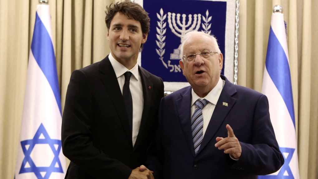 Trudeau in Israel