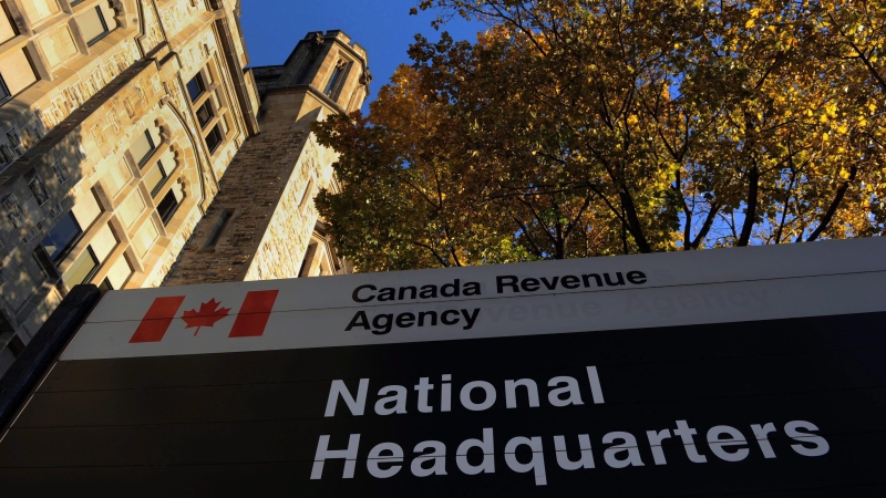The Canada Revenue Agency headquarters in Ottawa is shown on Friday, November 4, 2011. (THE CANADIAN PRESS/Sean Kilpatrick)