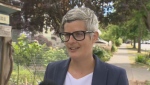 Victoria Mayor Lisa Helps says her council will meet with Saanich City Council Tuesday to discuss a possible ballot question on forming a citizens assembly that would study amalgamation. June 22, 2018. (CTV Vancouver Island)