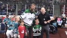 Joe Thornton was on hand as the St. Thomas areana was re-named in his honour.