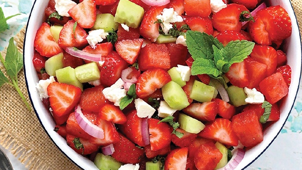 Strawberry & Watermelon Salad
