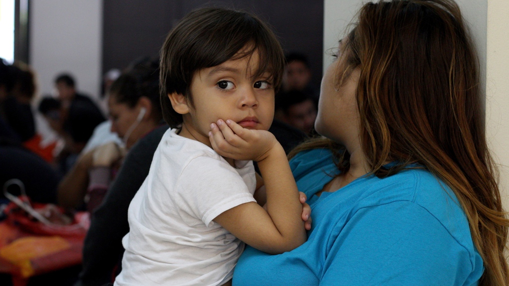 Recently deported Salvadoran immigrants