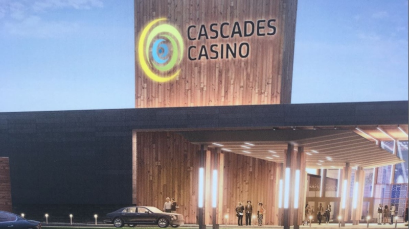 Cascades Casino concept drawing