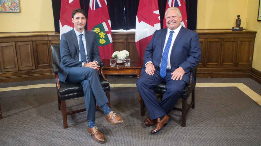 Trudeau and Ford
