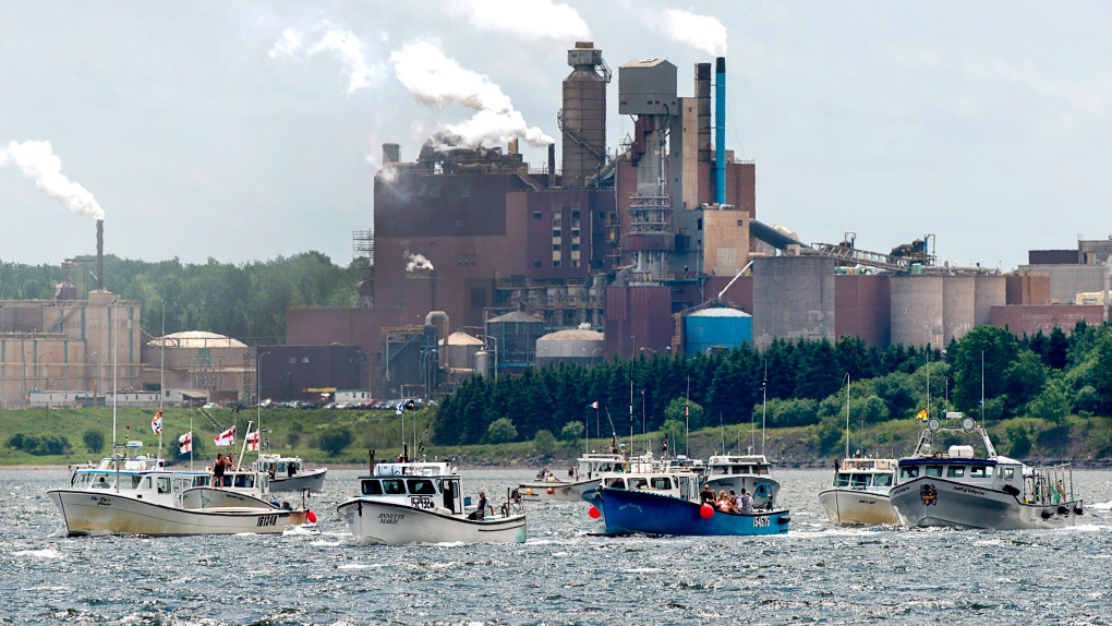 Northern Pulp protest