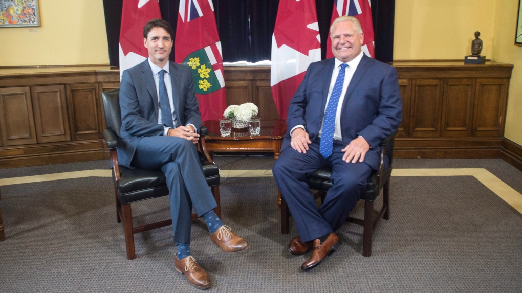 ford, trudeau 