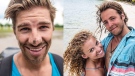Charles Ryker Gamble, Megan Scraper and Alexey Lyakh are shown in this combination image of photos from Instagram. 