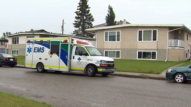 Bowness home - child in life threatening condition
