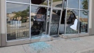 The aftermath of a smash and grab at PC Outfitters in Windsor on July 10, 2018. (Courtesy of PC Outfitters)