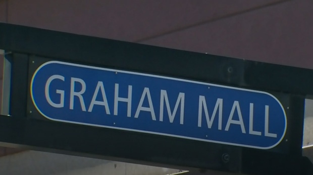 Graham Mall sign