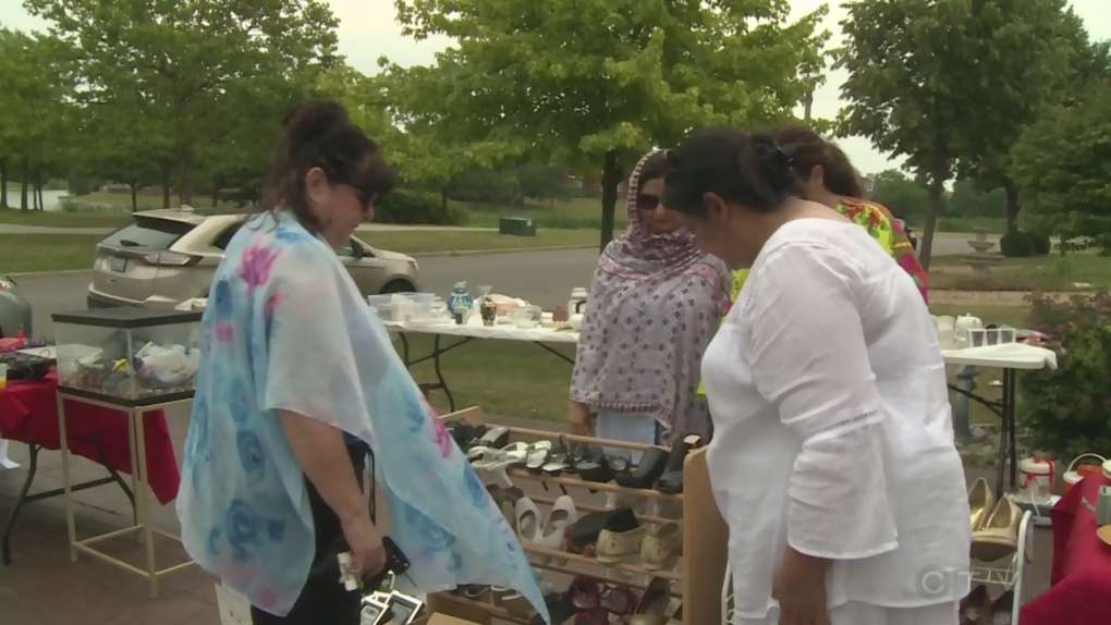 Yard sale for Autism Ontario