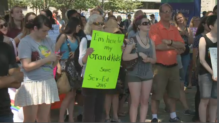 Ottawa sex-ed protest